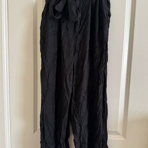 Aritzia Black Straight Leg Pants